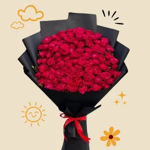 Royal Red Grand Bouquet